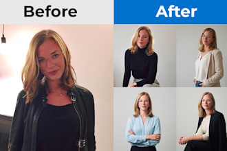 transform your photos into professional linkedin headshots
