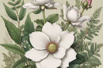 make botanical product illustration