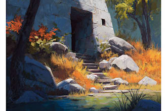 design an environment concept art and background