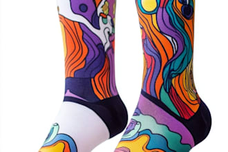 design custom and unique socks design