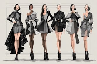 create fashion tech packs ready for manufacturing