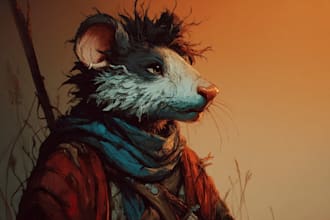 draw art of your furry character or fursona