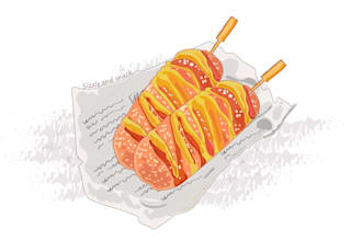 do food and drink illustration