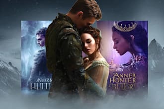 design professional fantasy, or amazon kindle book covers