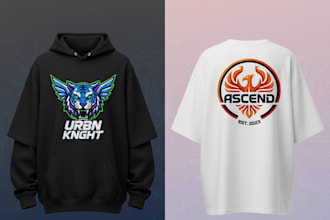 design custom clothing tshirt or hoodie