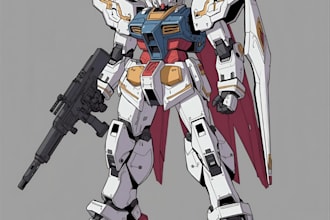 illustrate your mecha, robot and armored characters