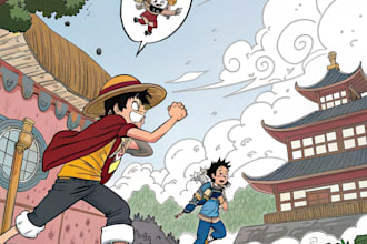 draw webtoon manga web comic book page illustration
