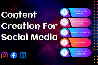 do content creation for social media