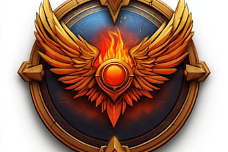 design unique fantasy character logo