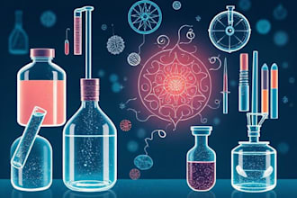 drawing a scientific illustration