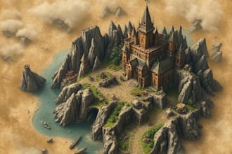 your fantasy map for rpg, novels and games
