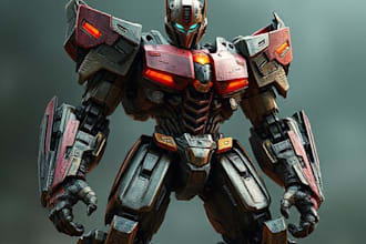 draw gundam, transformer, robot, armor, mecha