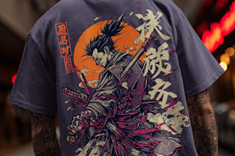 have a  t shirt illustration