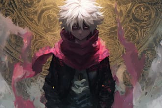 draw characters in cartoon or anime style