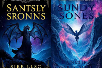 design fantasy, romance and sci fi book covers