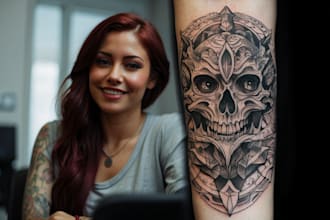 create tattoo designe, custom tattoo design, tattoo sleeve