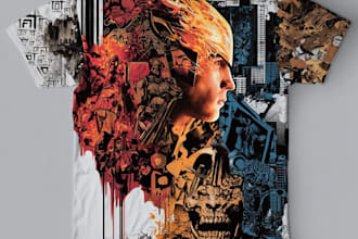 design unique custom t shirt