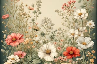 create amazing botanical illustration