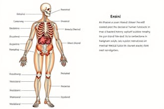do medical, scientific and biology illustrations for you