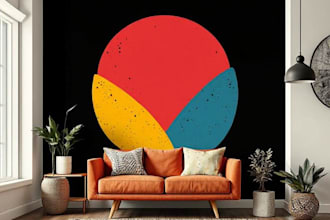 design trendy printable wall art or aesthetic posters