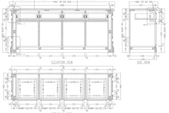 do furniture detail, production and shopdrawing cutting list