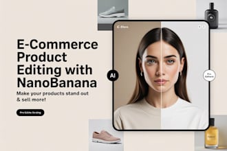 ecommerce bulk photo editing and product photo retouching