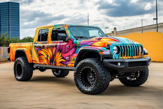make eye catching your car and vehicle wrap design