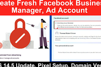 fix facebook business manager, ad account, and meta support issues