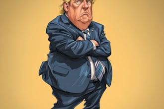 draw a political themed cartoon for you
