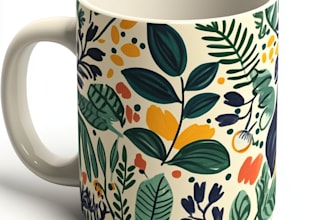 do an custom mug design or coffee mug design