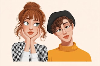 do a vector portrait for you