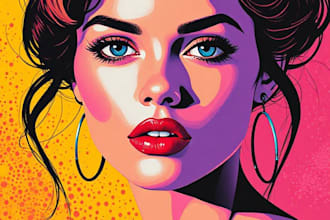 make a beautiful wpap pop art portrait