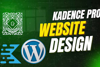 redesign your wordpress website using kadence and gutenberg