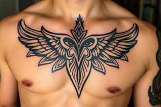 design a polynesian maori tribal tattoo