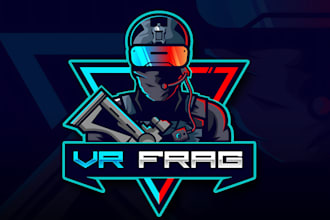 design esport military gorilla soldier mascot logo