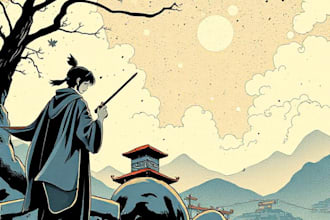 manga artist, or comic book artist, for manga illustration