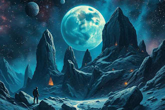 design fantasy, sci fi, horror, and mystery book covers