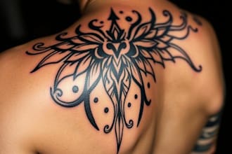 design a polynesian maori tribal tattoo