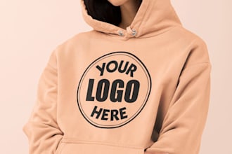 create realistic hoodie mockup