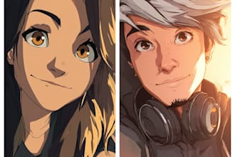 do custom anime portrait