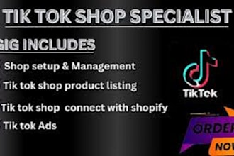 setup tik tok shop, tik tok affiliate and tiktok shop marketing