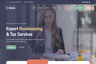 build financial advisor website wordpress wealth management business website