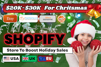 run high converting shopify christmas ads for massive holiday sales