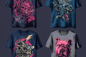 design an awesome t shirt for you