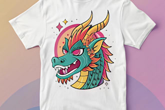 design a creative graphic t shirt design
