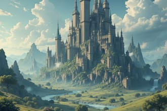 do the landscape illustration or concept art for you