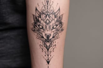 create professional realistic tattoo design