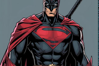 do a charcter of comic or design your comic character
