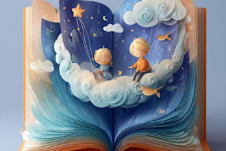 design children storybook illustration, and children picture