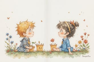 paint enchanting watercolor art for your picture book